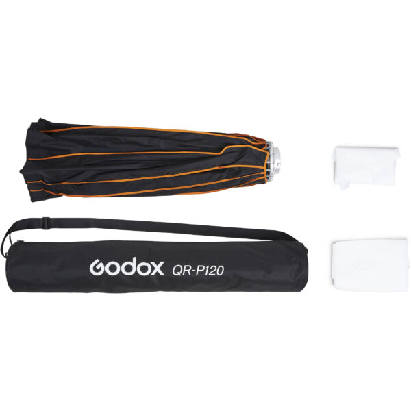 Godox QR-P120 quick release parabolic softbox je brzosklopivi parabolični 16-strani softboks dijagonale 120cm