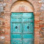 Savage stampana VINYL pozadina 1.5m x 2.2m BLUE TUSCAN DOOR