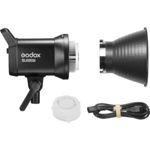 Godox SL60IIBi je naslednik Godoxove najprodavanije LED glave SL60W. SL60IIBi donosi unapredjene CRI I TLCI indexe od 96/97 i podesavanje temperature svetla
