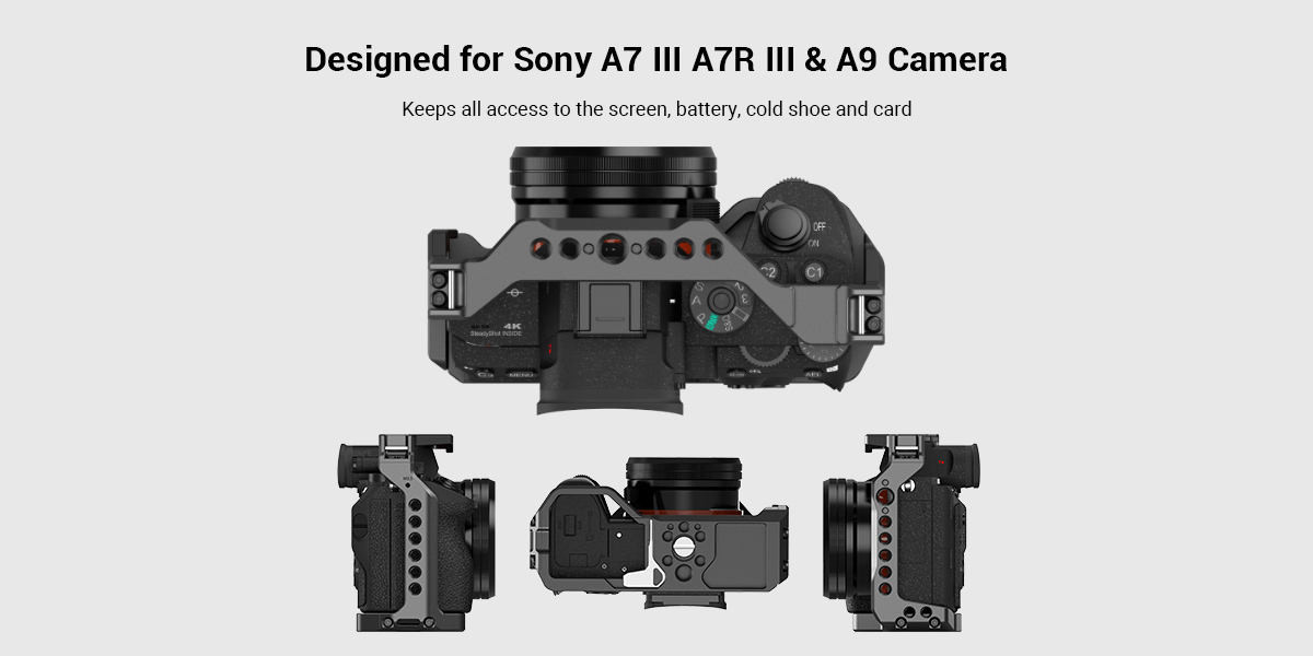 SmallRig Cage Sony A7 III A7R III A9 (2918)