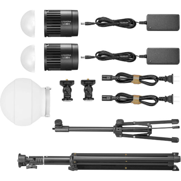 Godox LC30D-K2 tabletop kit sa stativima i difuzorima