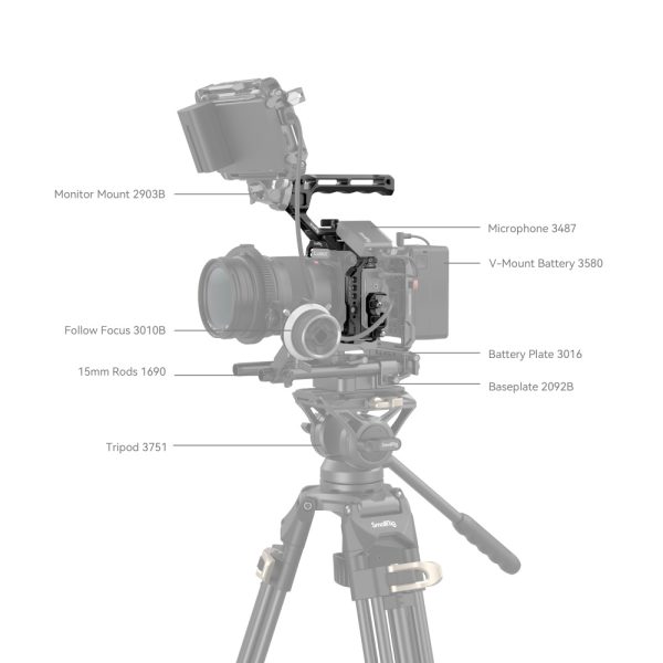 SmallRig Cage Panasonic S5II S5IIX (4143)