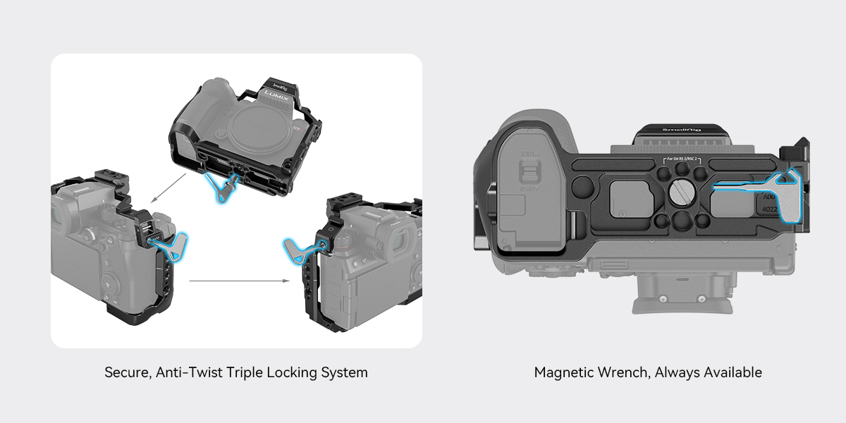 SmallRig Cage Panasonic S5II S5IIX (4143)