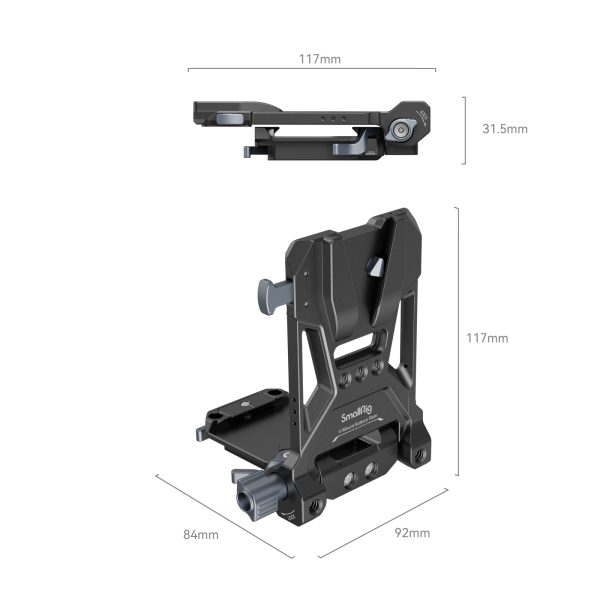 Compact V-Mount Battery