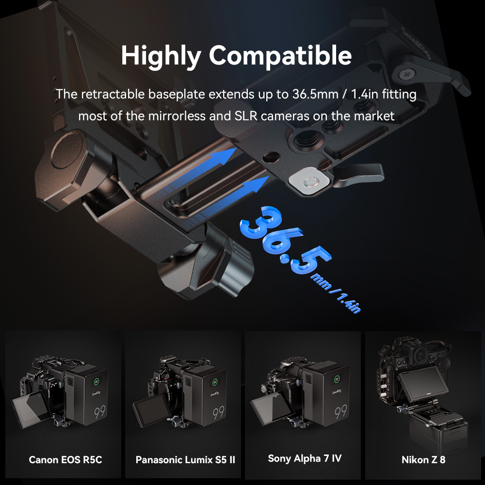 Compact V-Mount Battery