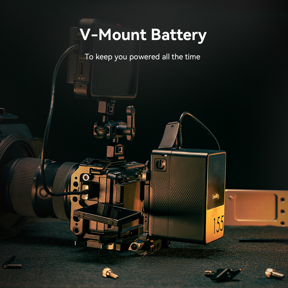 Compact V-Mount Battery