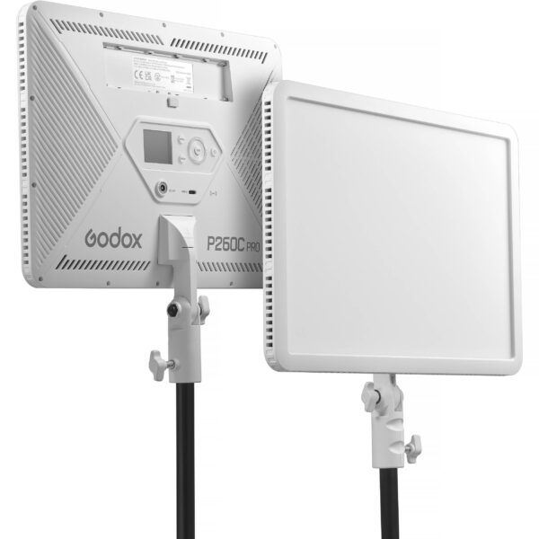 Godox LED P260C Pro je dizajniran da bude lako prenosiv, a opet što efikasniji. Godox LED P260C Pro pruža glatko i mekano osvetljenje