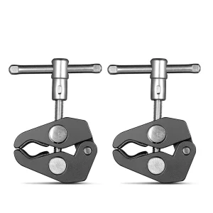 SmallRig Super Clamp with 1/4"-20 and 3/8"-16 Threaded Holes (2pcs) (2058)