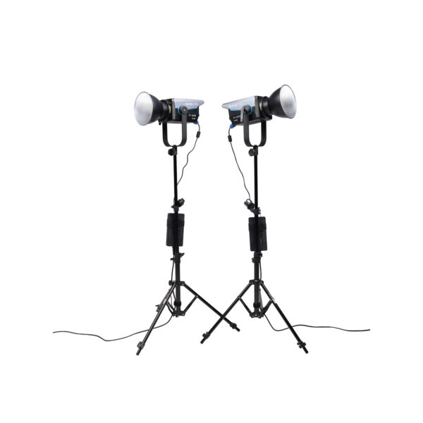 NANLITE FC-300B 2KIT-ST-LS Bi-color LED reflektor (2 kom + 2 softboxa + 2 stativa + kofer 2700-6500k) - Image 1