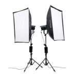 NANLITE FC-300B 2KIT-ST-LS Bi-color LED reflektor (2 kom + 2 softboxa + 2 stativa + kofer 2700-6500k) - Image 8
