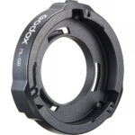 Godox ML-GB Bowens adapter omogućava korišćenje Bowens dodataka sa ML100Bi i ML60IIBi LED svetlima. Pretvara Godox mount u Bowens mount