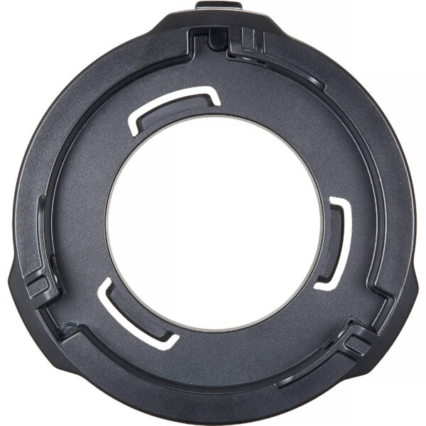 Godox ML-GB Bowens adapter omogućava korišćenje Bowens dodataka sa ML100Bi i ML60IIBi LED svetlima. Pretvara Godox mount u Bowens mount