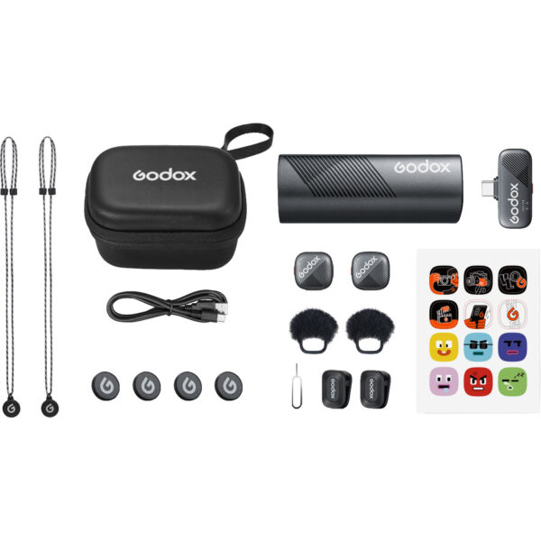 Godox Cube-S SC KIT 2 bezicni audio set za 2 sagovornika (type-C)