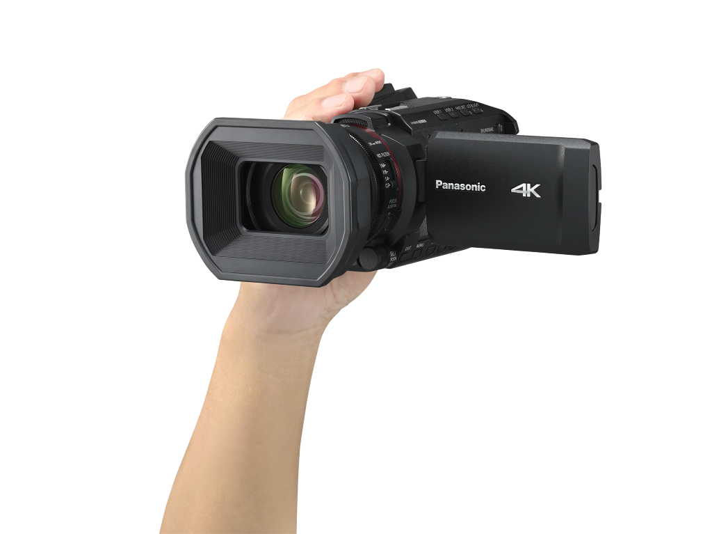 Videocamera Palmare Panasonic HC-X1200E 4K 60p Con Zoom Ottico 24x E Stabilizzatore Ibrido A 5 Assi – Perfetta Per Vlogging E Eventi