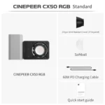 Zhiyun CX50 RGB LED reflektor (2700-6500k) - Slika 2