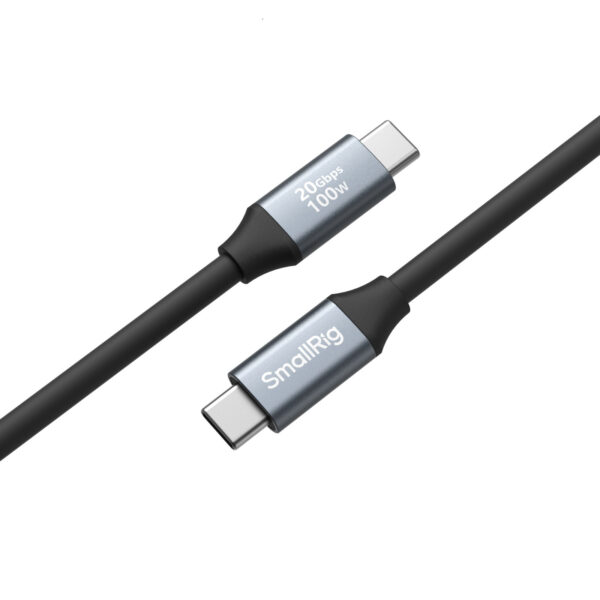 SmallRig USB-C (Straight) to USB-C (Straight) Data Cable (35cm / 13.8in) (4788) - Image 2