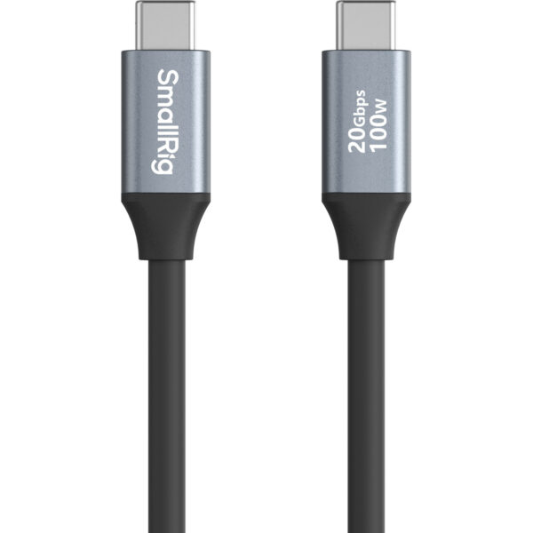 SmallRig USB-C (Straight) to USB-C (Straight) Data Cable (60cm / 23.6in) (4789) - Image 1