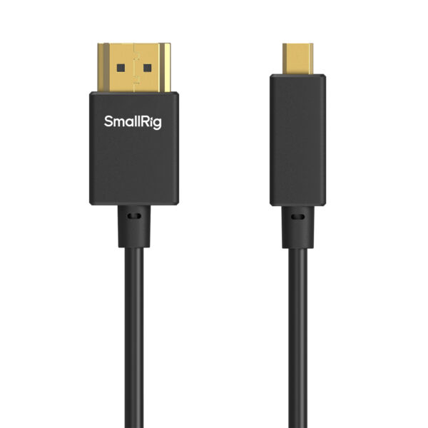 SmallRig Ultra-Slim 4K HDMI Data Cable (D to A) (100cm) (4795) - Image 1