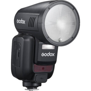 Godox V100N je najnoviji i najjaci model blica od Godoxa. U pitanju je jaca i dodatno unapredjena verzija V1 Pro modela. Koristi VB30 punjivu bateriju