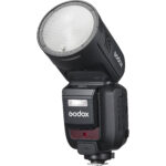Godox V100N je najnoviji i najjaci model blica od Godoxa. U pitanju je jaca i dodatno unapredjena verzija V1 Pro modela. Koristi VB30 punjivu bateriju