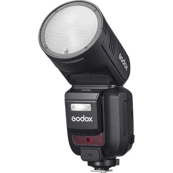 Godox V100N je najnoviji i najjaci model blica od Godoxa. U pitanju je jaca i dodatno unapredjena verzija V1 Pro modela. Koristi VB30 punjivu bateriju