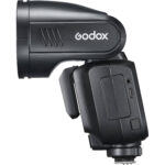 Godox V100N je najnoviji i najjaci model blica od Godoxa. U pitanju je jaca i dodatno unapredjena verzija V1 Pro modela. Koristi VB30 punjivu bateriju