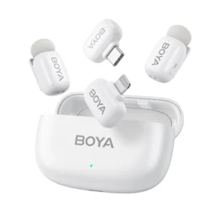 Boya Mini-13 bezicni audio set za 2 sagovornika (Type-c, Apple,beli)