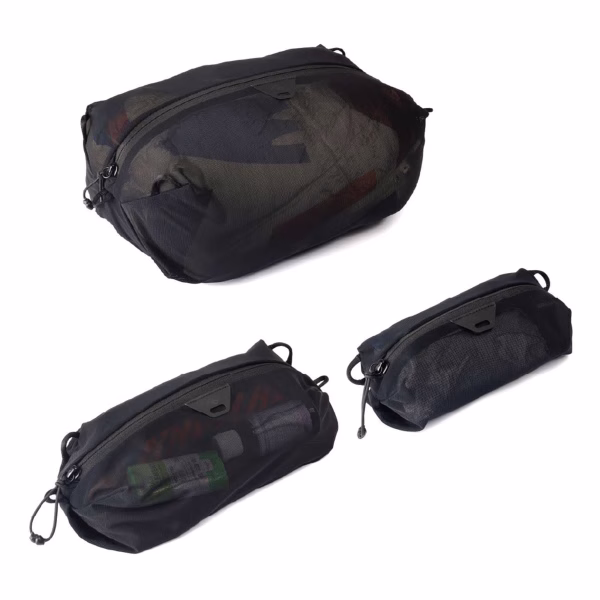 Peak Design Ultralight Mesh Packing Cube BUNDLE XXS-XS-S Black - Image 1