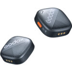Godox Cube je bezicni sistem mikrofona za 2 osobe. Komplet sadrzi dva transmitera sa ugradjenim mikrofonima i 2 risivera, jedan dual-channel risiver sa 3.5mm TRS i drugi sa USB Type-C konektorom