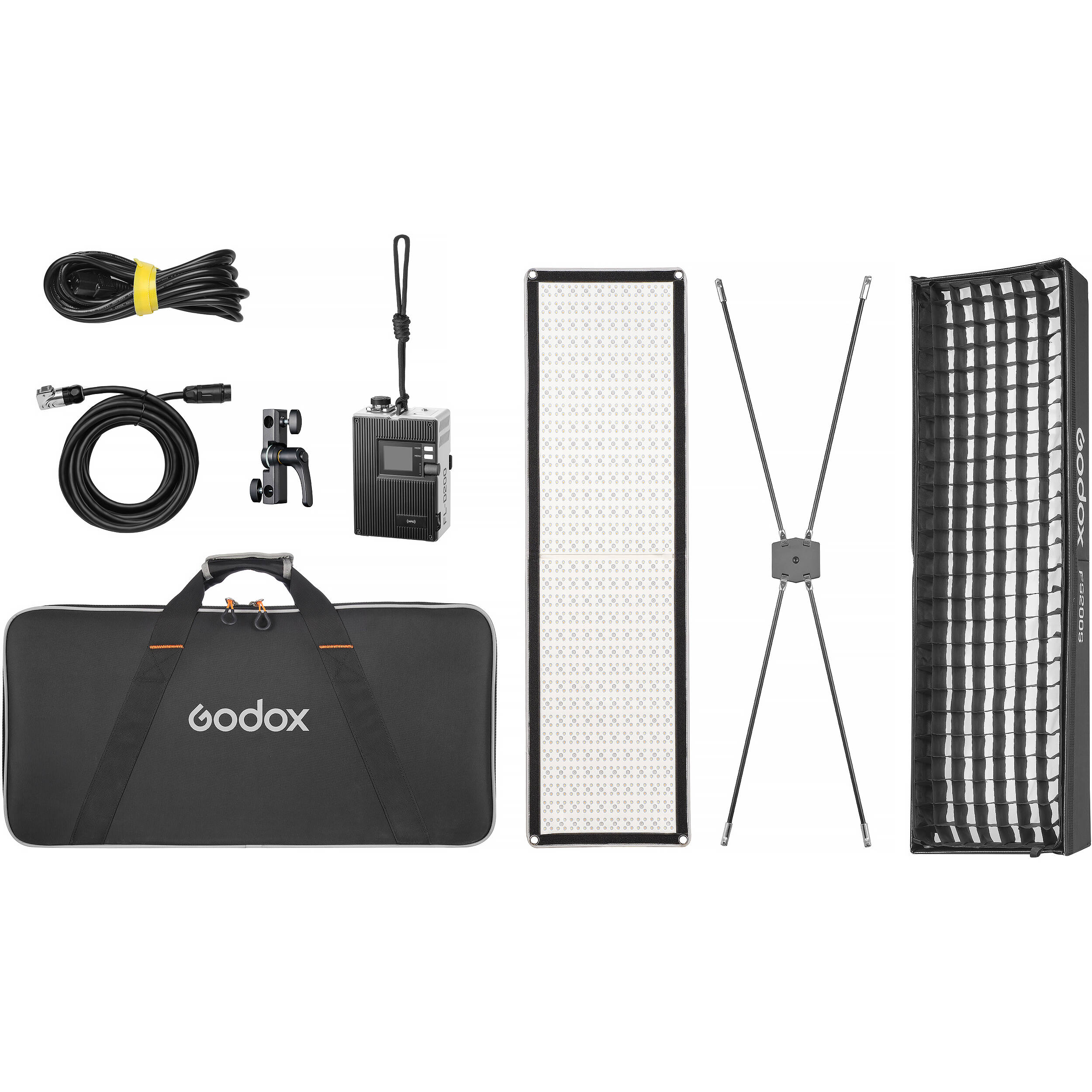 Godox FL200SR Fleksibilno RGB LED svetlo (30x120cm,1800-10000k) Godox FL200SR je izuzetno tanko i svestrano LED fleksibilno svetlo dizajnirano da pruzi svestranost u koriscenju u svakoj prilici i svakom okruzenju