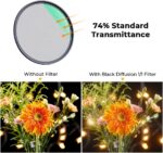 KF Concept KF01.1666 67mm Black Mist Filter 1 HD Waterproof, Anti Scratch, 28 layer Green Coatings (Nano-X Series) - Slika 3