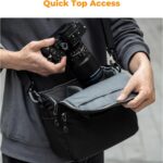 KF Concept KF13.179 Sling Bag 5L Urban Wander 05 (Black) - Slika 4