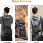 KF Concept KF13.179 Sling Bag 5L Urban Wander 05 (Black) - Slika 8