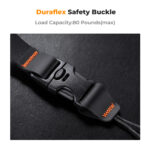 KF Concept KF13.132V1 45mm Width Neck Strap Urban Wander 03 (Black) - Slika 3