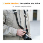 KF Concept KF13.132V1 45mm Width Neck Strap Urban Wander 03 (Black) - Slika 5