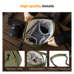 KF Concept KF13.168V3 Sling Bag 5L Urban Wander (Green) - Slika 3