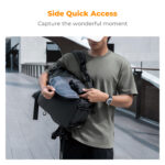 KF Concept KF13.173 Backpack  20L Nature Wander 11 (Black) - Slika 2