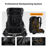 KF Concept KF13.206V1 Outdoor Backpack 30L Star Wander 04 (Black) - Slika 3