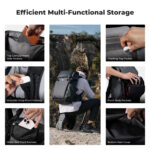 KF Concept KF13.206V1 Outdoor Backpack 30L Star Wander 04 (Black) - Slika 4