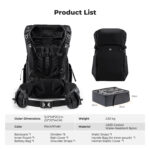 KF Concept KF13.206V1 Outdoor Backpack 30L Star Wander 04 (Black) - Slika 7