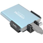 SmallRig 3272 SSD Clamp Blackmagic Pocket Cinema Camera 6K Pro Cage with Samsung T5-T7