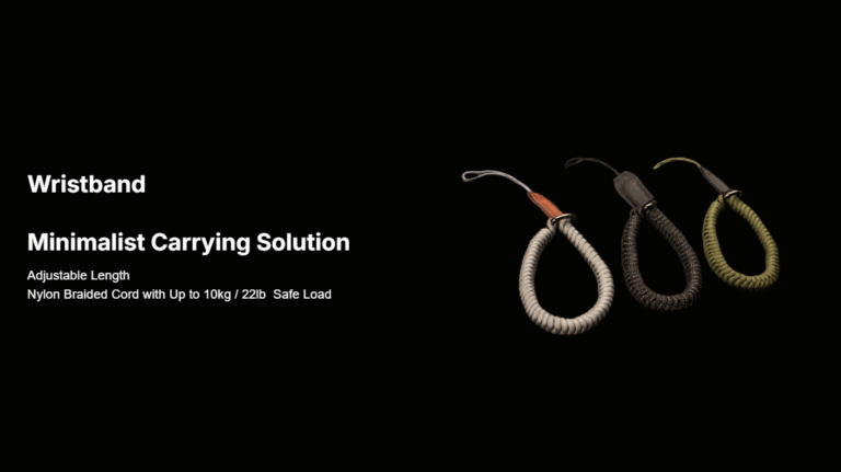 SmallRig 4881 Universal Braided Wrist Strap (Black) - Josipović d.o.o.