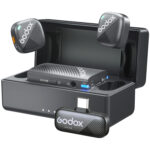 Godox Cube-C combo kit 1 je ultra-kompaktni bežični mikrofonski sistem namenjen snimanju intervjua, vloga i kreiranju sadržaja za dve osobe.