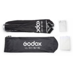 Godox UL-BOX-90 je izuzetno kvalitetan softbox dimenzija 90x90cm sa duplim difuznim platnom, gridom i futrolom, bowens kacenje.