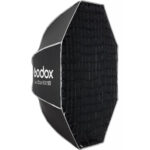 Godox UL-BOX-OCTA90 je izuzetno kvalitetan softbox precnika 90cm sa duplim difuznim platnom, gridom i futrolom, bowens kacenje.brzosklopivi za rad na terenu