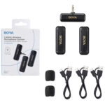 Boya BY-WM3T2-M2 bezicni audio set (2 sagovornika) - Slika 4