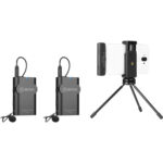 Boya BY-WM4 Pro-K4 bezicni audio set za Apple uredjaje (2 sagovornika) - Slika 9