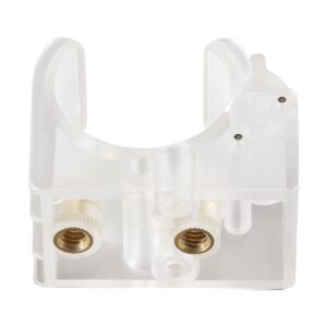 Godox TL-C2 LED Light Tube Retaining Clip omogućava montiranje LED tuba na stativ ili neki clamp. Poseduje dva standardna navoja 1/4"-20 sa zadnje strane.