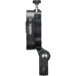 Godox S3 Type Speedlite Bracket je držač na koga se mogu kačiti praktično svi blicevi, kao i Bowens softboksovi, beauty dish-evi, snoot-ovi, kišobrani itd.