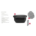Peak Design Everyday Sling 3L - Black - Slika 6